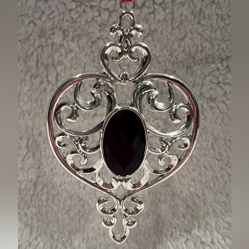Lenox Crystal Bejeweled Christmas Ornaments Heart Spire Snowflake Cross, NEW